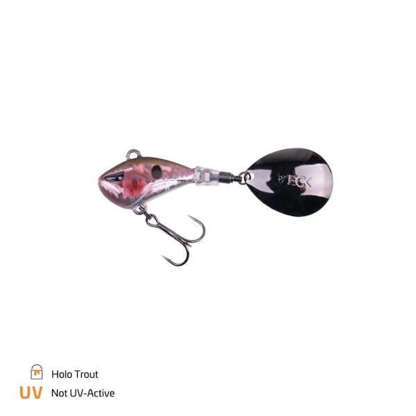 Zeck Tail Spinner Rogue Runner 20g - Holo Trout,Zeck Tail Spinner Rogue Runner 20g - Holo Trout