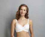 Dámská podprsenka Cotton Beauty N bílá - Triumph WHITE 80D