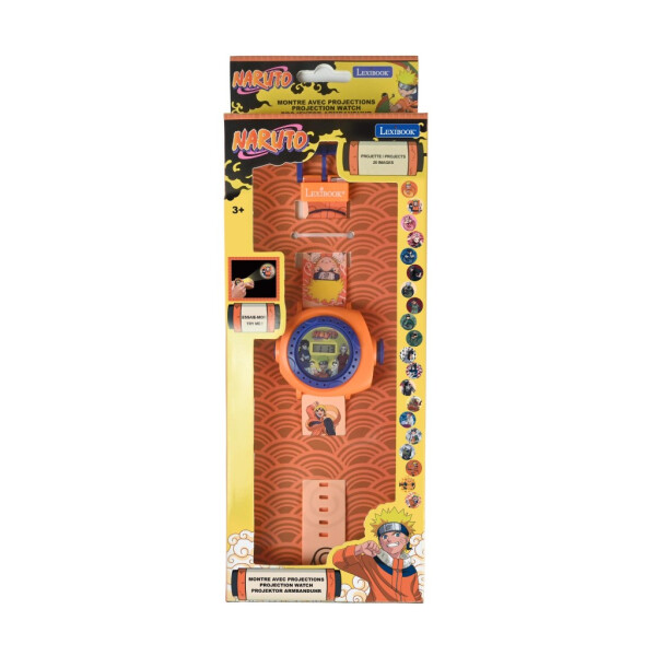 Lexibook digitální promítací hodinky Naruto s 20 obrázky - Alltoys Lexibook