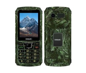 EVOLVEO StrongPhone Z6, vodotěsný odolný Dual SIM telefon, lovecká kamufláž EDF_547065