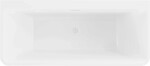 MEXEN - VOLTA volně stojící vana 150x75, bílá bez krytky přepadu a zátky 51131507500-SS