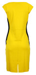Šaty Saxa Favab XL Žlutá