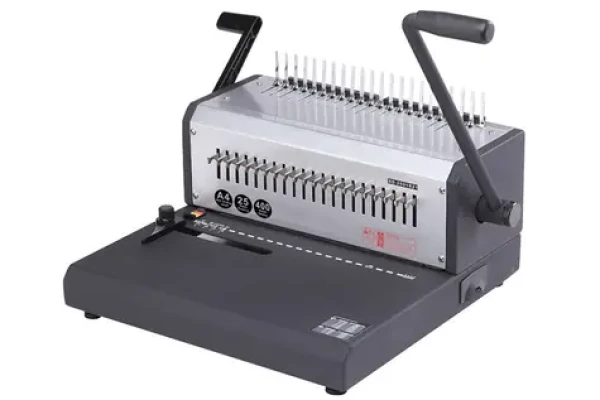 RAYSON SD-2501 / Manuální vazač na plastovou vazbu / Děruje až 25 listů 80 g/m2 / váže až 400 listů (RA-SD2501)