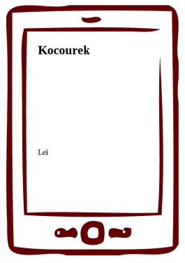 Kocourek (e-kniha) - Lei
