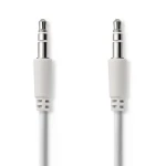 Nedis Stereo Audio kabel jack 3.5 mm (M) - jack 3.5 mm (M) 1.00 m bílá (CAGP22010WT10)