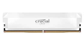 Crucial Pro OC Edition 16GB (1x16GB) 6400 MHz bílá / DDR5 / DIMM / CL38 (CP16G64C38U5W)