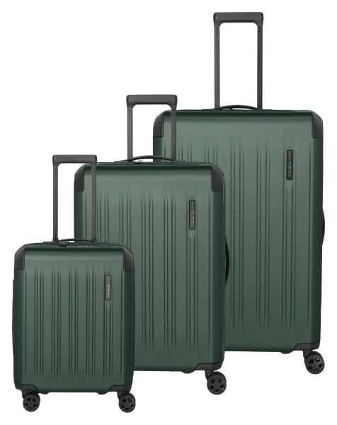 Travelite Dynamiic S,M,L exp Green S: 43/48 l / M: 69/79 l / L: 101/115 L TRAVELITE-7000141-80