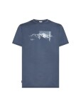 ICEBREAKER Mens Merino 150 Tech Lite SS Tee Pure Altitude, Dawn velikost: XXL