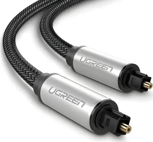 Ugreen UGR655 Toslink - Toslink stříbrná / Optický kabel / 2 m (UGR655)