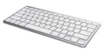 Trust stříbrná / Bezdrátová klávesnice / Bluetooth / CZ/SK layout / nůžková (25354)