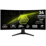 34" MSI MAG 346CQ černá / VA / 3440 x 1440 / 21:9 / 1ms / 4000:1 / 300cd-m2 / DP + HDMI / VESA (MAG 346CQ)