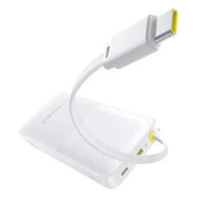 Baseus Bipow 2 10000mAh 20W bílá / Powerbanka / USB-A / USB-C (P10077101213-00)