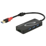 Trust Halyx 4-port USB-C hub 24948