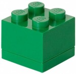 LEGO mini úložný box 4 4.3 x 4.6 x 4.6 cm zelená (40111734)