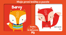 Moje první knížka puzzle Barvy
