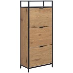 Skříňka na boty matt black