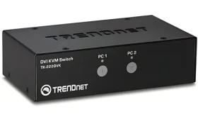 TRENDnet TK-222DVK / KVM přepínač / 2-Port / DVI-I / USB Hub / Audio (TK-222DVK)
