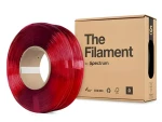 The Filament ReFill PETG červená transparentní / Tisková struna / 1,75 mm / 1 kg (TF-24069)