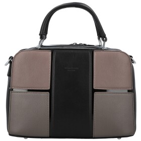 Luxusní dámská koženková kabelka do ruky Grace, černá