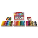 Dětské fixy Faber-Castell Connector, taška, 60ks