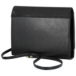 Módní dámská plesová kabelka Elvina, černá