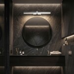 Koupelnové nástěnné LED svítidlo SWE002-1W 58cm CHROME OSW-20101