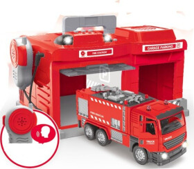Hasičský hrací set – garáž