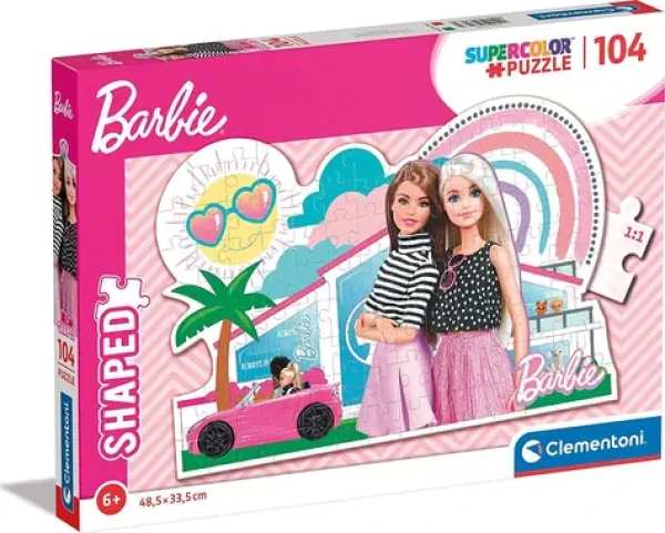 Clementoni 27163 Obrysové puzzle Barbie 104 dílků