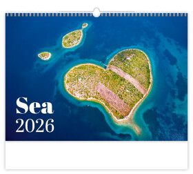 Nástěnný kalendář 2026 Helma - Sea