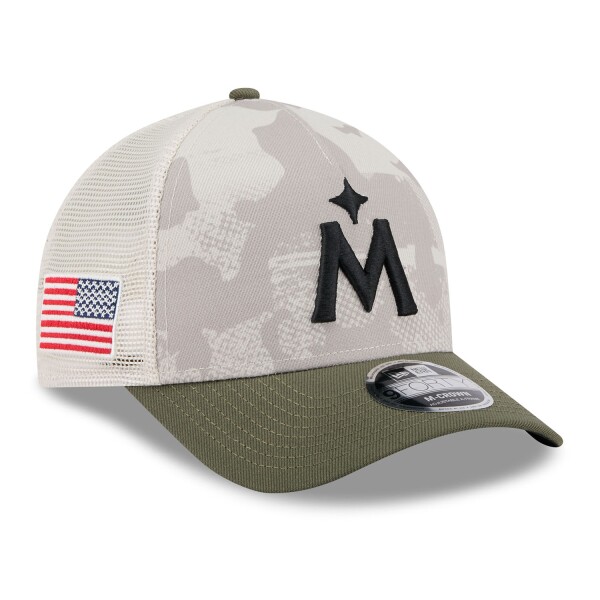New Era Pánská kšiltovka Minnesota Twins MLB 2025 Armed Forces 9FORTY M-Crown A-Frame Snapback