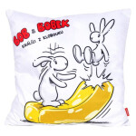 Bob a Bobek Polštář 30 x 30 cm - hop