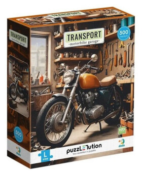Puzzle Doprava: Motorkářská dílka 500 dílků