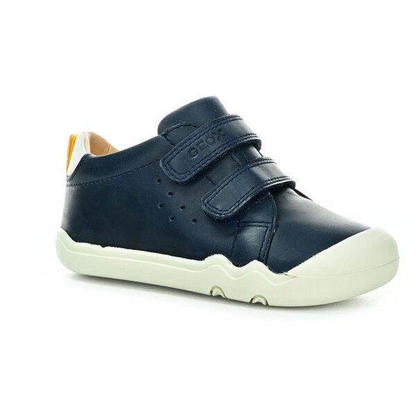 Geox Steppieup Wax.Lea Navy/White celoroční