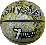 Míč basketbalový JollyStar zelený