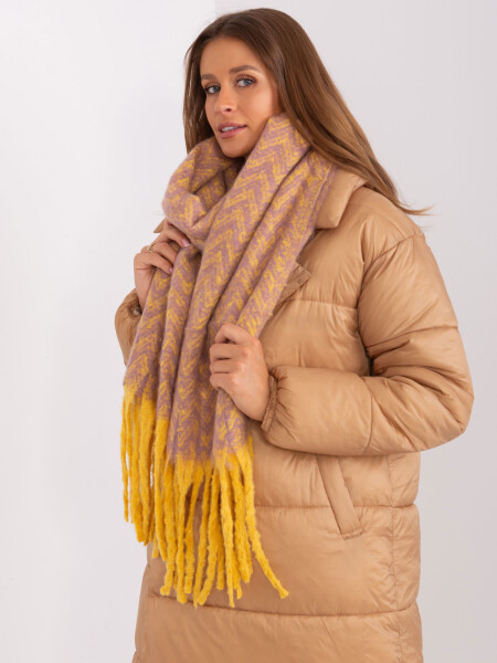 Šátek AT SZ 23125.75 tmavě žlutá jedna velikost