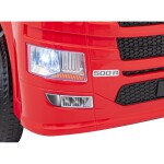 Mamido Elektrický kamion Scania R-SERIE 4x4 červený