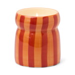 Paddywax Vonná svíčka Cabana Red/Coral Spiced Apple 184 g, oranžová barva, keramika, vosk
