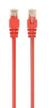 Gembird PP6U-3M/R UTP Cat6 Patch, 3m, červený