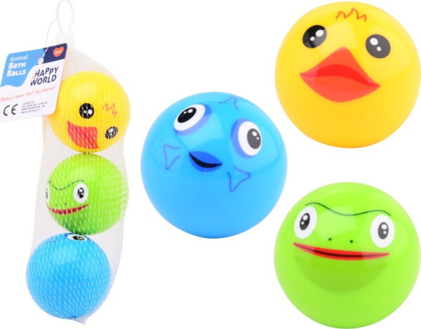 Měkké míčky pro nejmenší Happy World - Johntoy