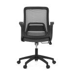 Kancelářská židle, houpací mechanismus, šedá síťovina, KA-S3015 GREY