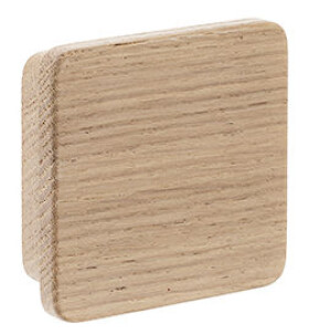 Tulip Nábytková knopka dřevěná Square nelakovaná (404337)