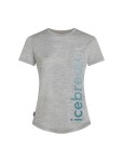 Dámské merino triko s krátkým rukávem ICEBREAKER Wmns 125 Cool-Lite Sphere SS Tee Vert, Metro Hthr velikost: L