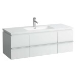 Laufen - Living Umyvadlo nábytkové 130x48 cm, se 3 otvory pro baterii, bílá H8164350001081