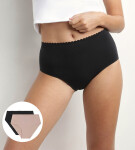 Dámské boxerky 2ks DIM BODY TOUCH HIGHWAIST BRIEF DIM černá