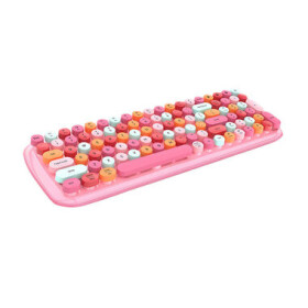 MOFII Candy BT růžová / Bezdrátová klávesnice / Bluetooth / US Layout / 2x AAA (SK-646BT Pink)