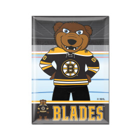 Wincraft Magnet Boston Bruins NHL Metal Magnet MASCOT