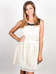 Picture Malou off white dámské šaty krátké XS