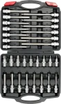 YATO Bity sada HEX 1/2" / Bity / 30 ks / H5-H19 / CrV ocel (YT-77540)