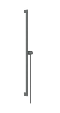 HANSGROHE - Unica Sprchová tyč 95 cm, se sprchovou hadicí, kartáčovaný černý chrom 24405340