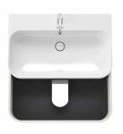 DURAVIT - Happy D.2 Plus Skříňka s umyvadlem 48x78x49 cm, 2 zásuvky, bílá vysoký lesk HP4637O2222